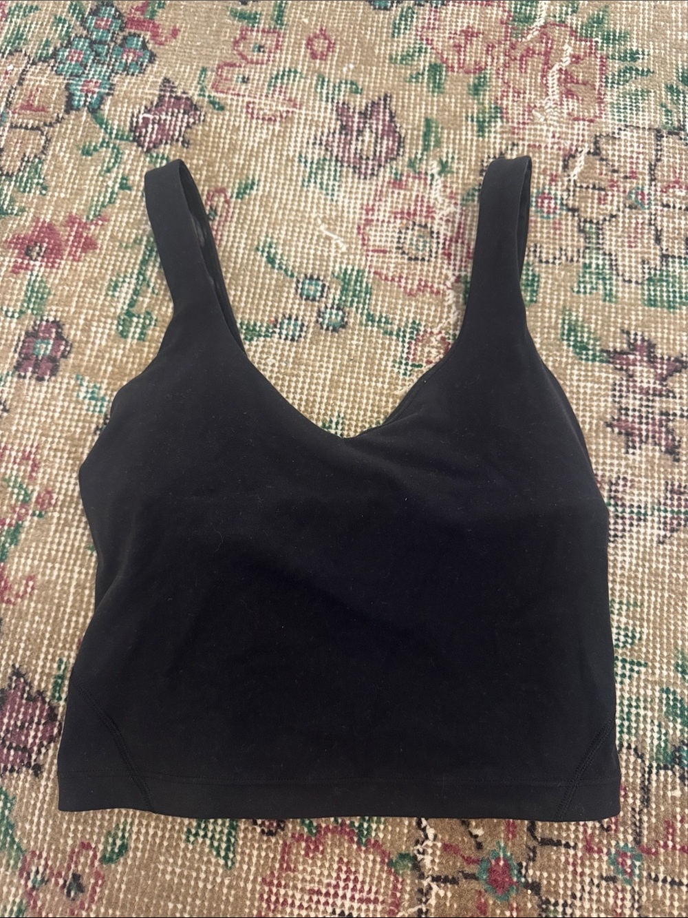 lululemon athletica Black align Crop Tank